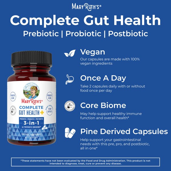 Vital Gut Health 4 In 1 Reviews Complete Gut Health+ | MaryRuth's Wholesale